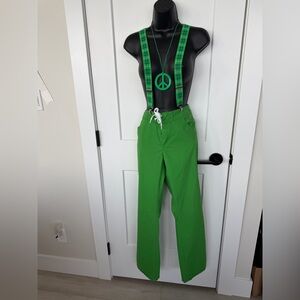 ST. PATRICKS DAY FUN!!!! get ready! cotton / poly scrub type pants set! 🍀🍀🍀
